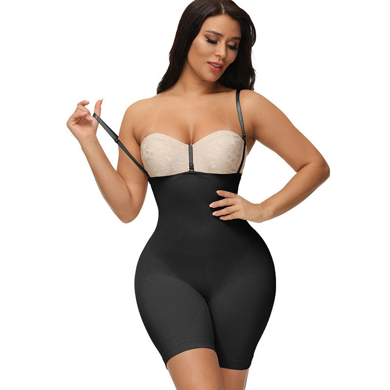 Women's One-piece Shapewear With Tummy Straps - KuzuSHOP