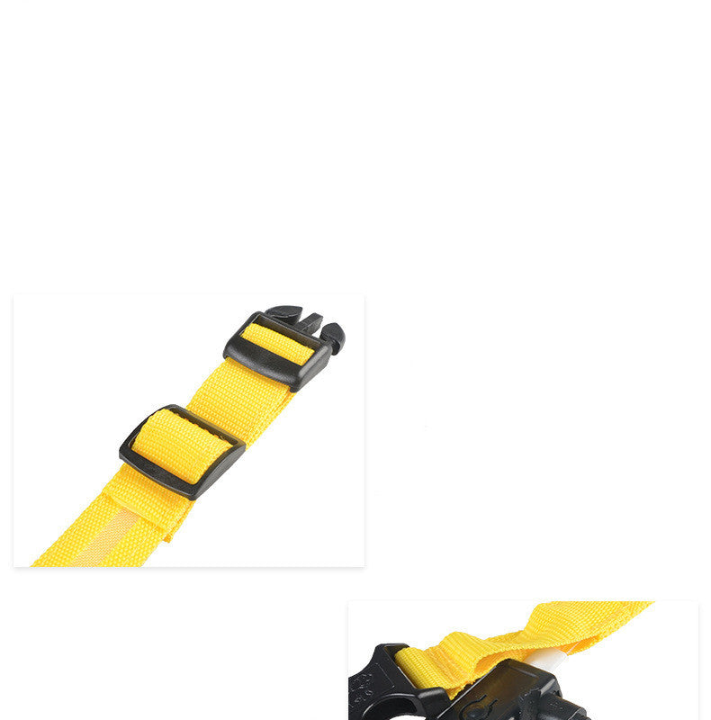 Nylon LED PetSupplies Dog Luminous Collar Night Safety Flashing Glow in Dark Dog Cat Leash Adjustable Pet z