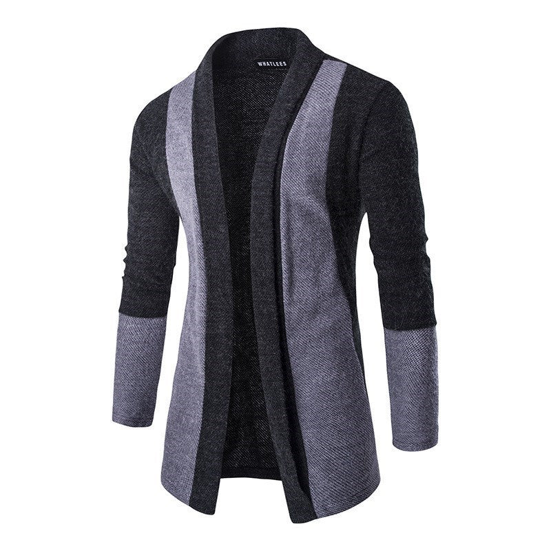 Cardigan Sweater Mens Casual Coat Knitwear Coat Men Clothing - KuzuSHOP