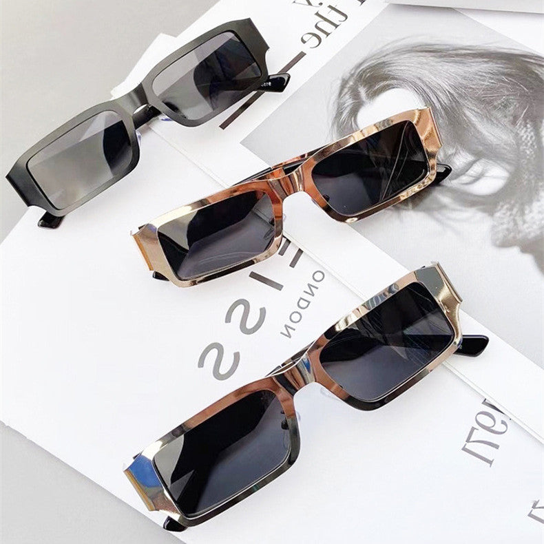 Metal Glasses Men's Foreign Trade Small Square Glasses - KuzuSHOP
