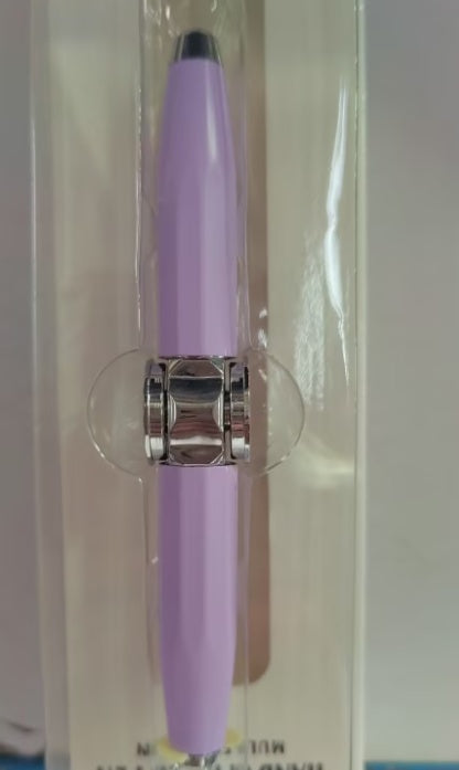 Creative Multi-Function LED Pen Spinning Decompression Gyro Metal Ballpoint Pen Fashion Office School Supplies Writing Pens - KuzuSHOP