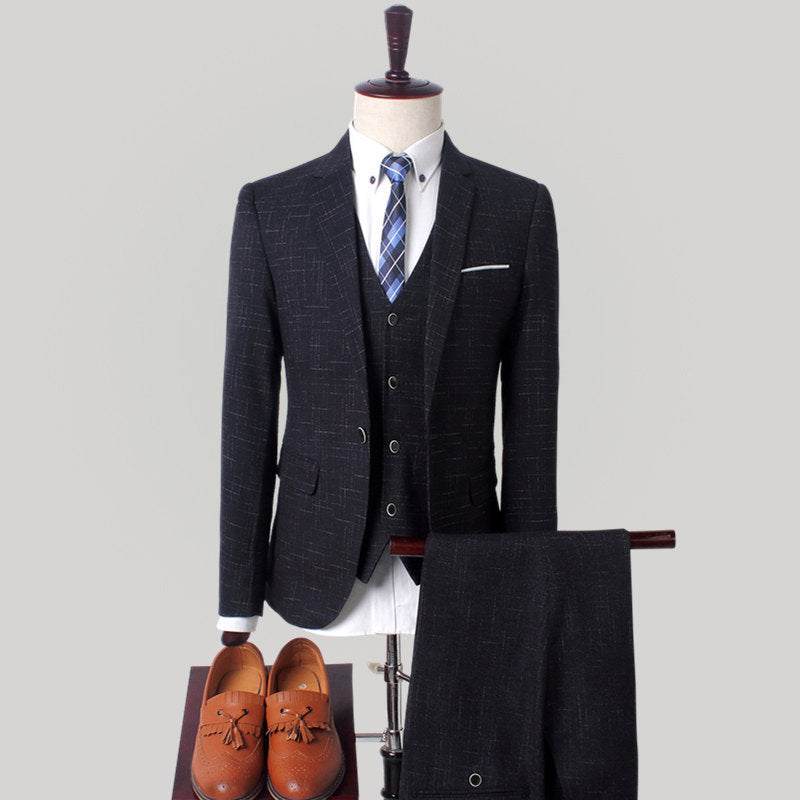 Wedding groomsmen wedding suit men's suit - KuzuSHOP