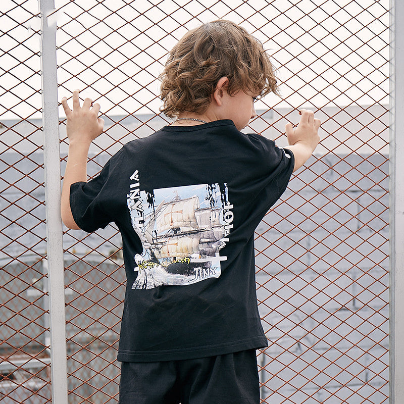 Children's printed T-shirt - KuzuSHOP
