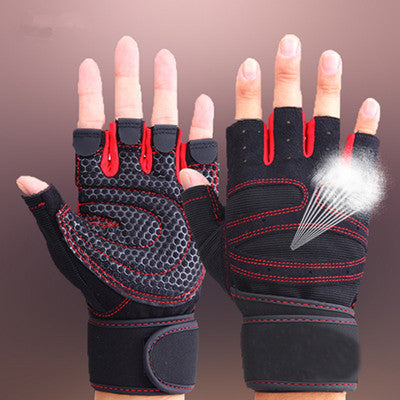 Sports fitness microfiber gloves - KuzuSHOP