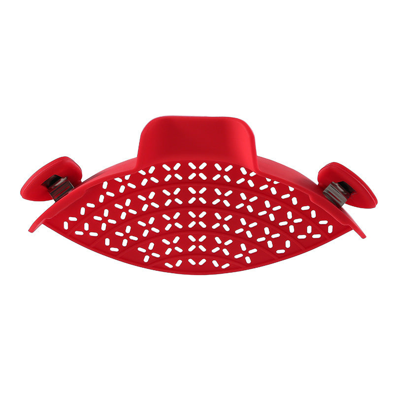 Kitchen Gadgets Silicone Pot Side Drain Stopper - KuzuSHOP