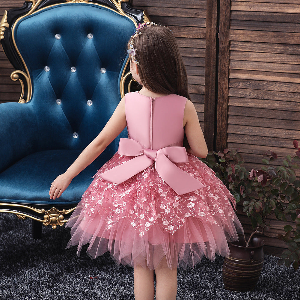 Clothing Baby Girls Middle And Small Children Kindergarten Dresses - KuzuSHOP