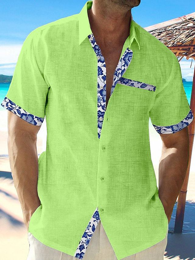 Men's Summer Vacation Seaside Casual Shirts - KuzuSHOP