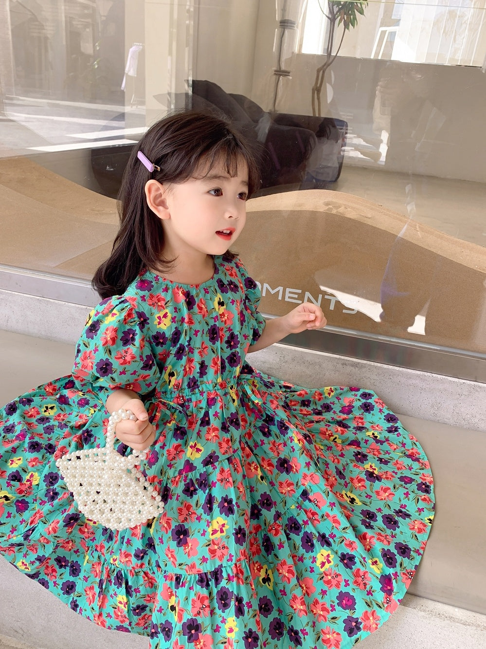 Children's Western Fashion Princess Baby Summer Cotton Skirt - KuzuSHOP