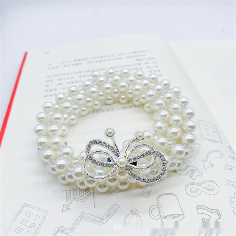 Fashion Jewelry Women's White Pearl Waist Chain Decoration - KuzuSHOP