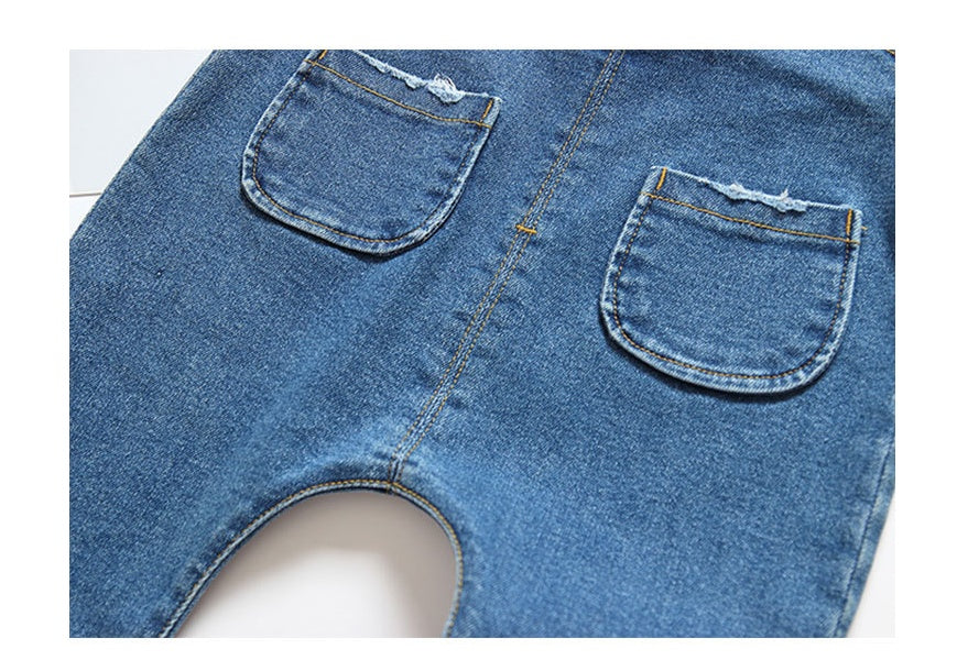 Children's denim overalls - KuzuSHOP