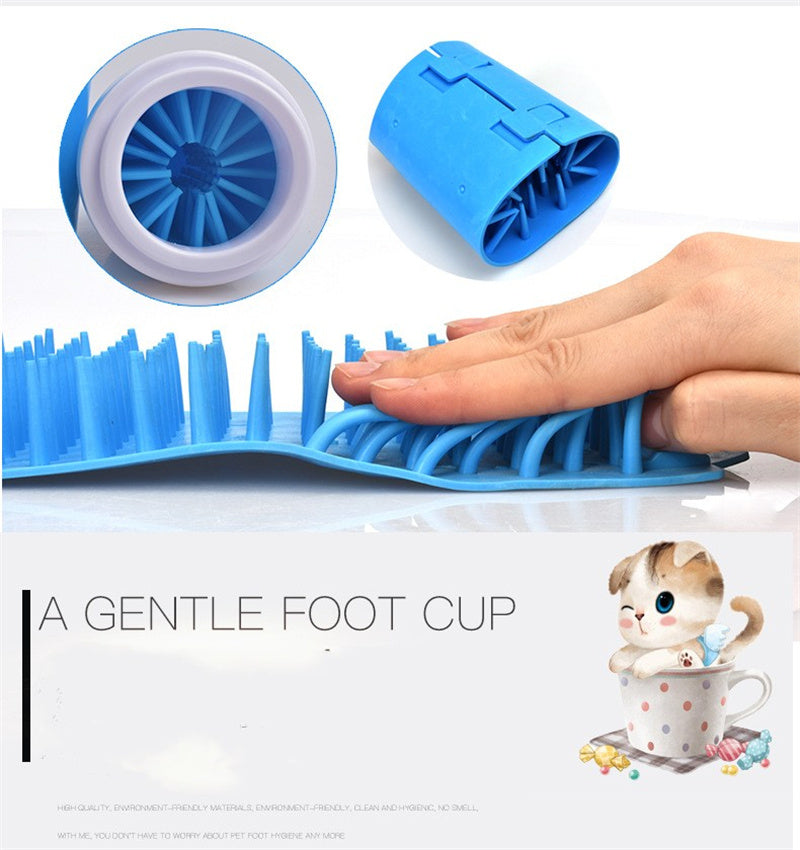 Pet Dog Foot Care Cleaning Products Silicone - KuzuSHOP