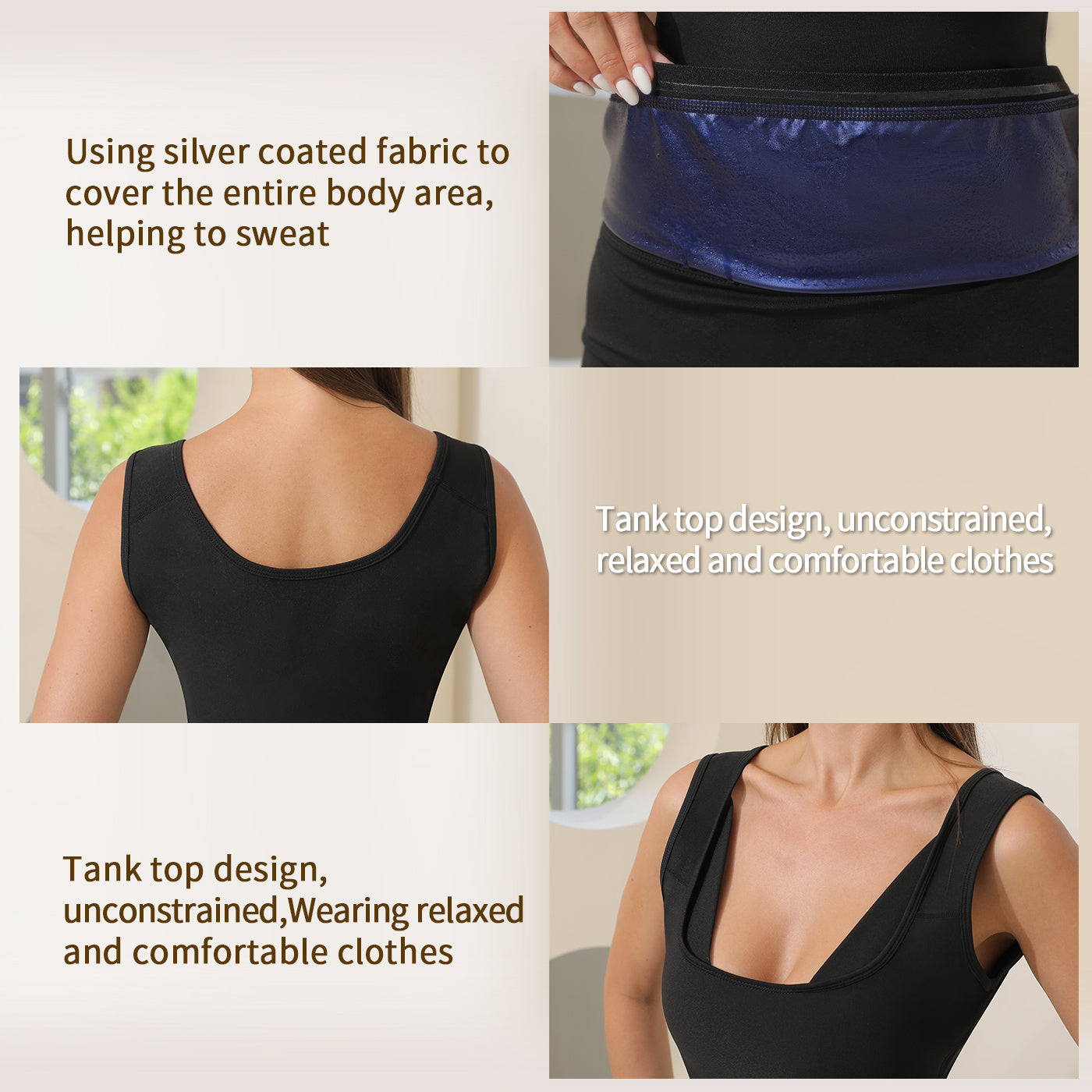 Women's Sweatshirt Yoga Running Exercise Shapewear - KuzuSHOP