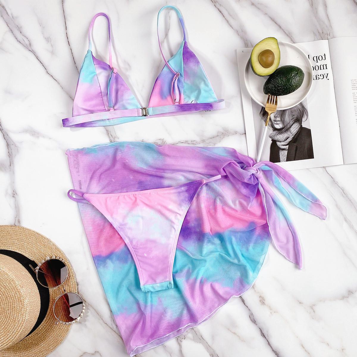 Women's Swimwear Triangle Micro Bikini Set Swimwear - KuzuSHOP