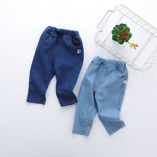 Children's casual straight jeans - KuzuSHOP