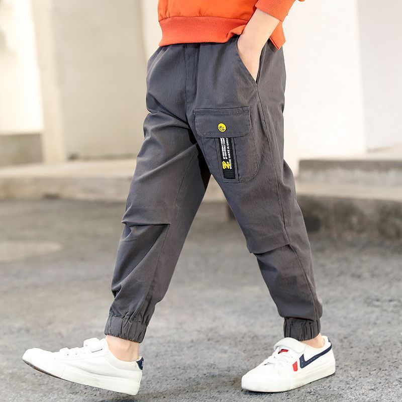 Boys' Casual Pants Spring And Autumn Decoration Body - KuzuSHOP