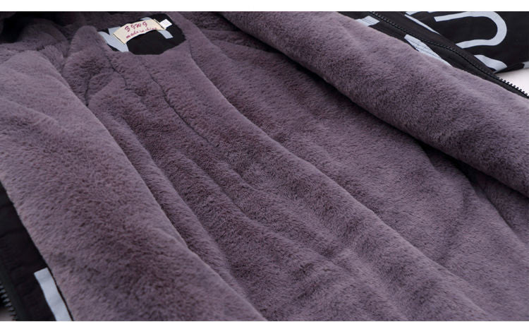 Children's Thick Padded Korean Winter Coat - KuzuSHOP