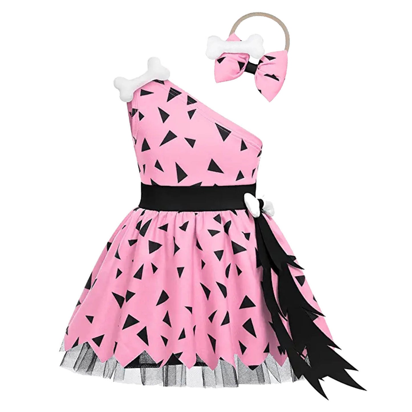 Girls Fashion Simple Halloween Mesh Costume Suit - KuzuSHOP