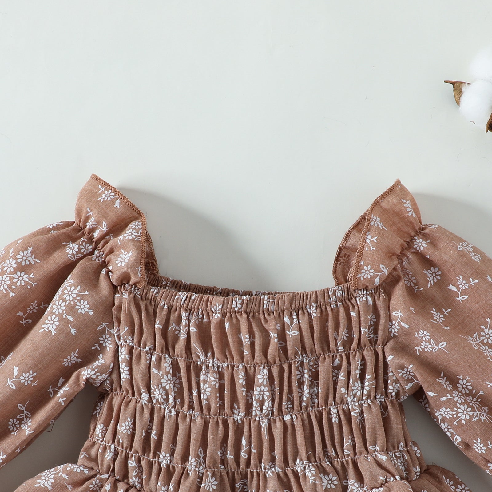 Children's Clothing Baby Girl Floral Dress - KuzuSHOP