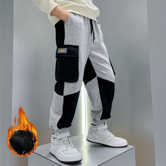 Big Kids Sports In Fleece One Overall - KuzuSHOP