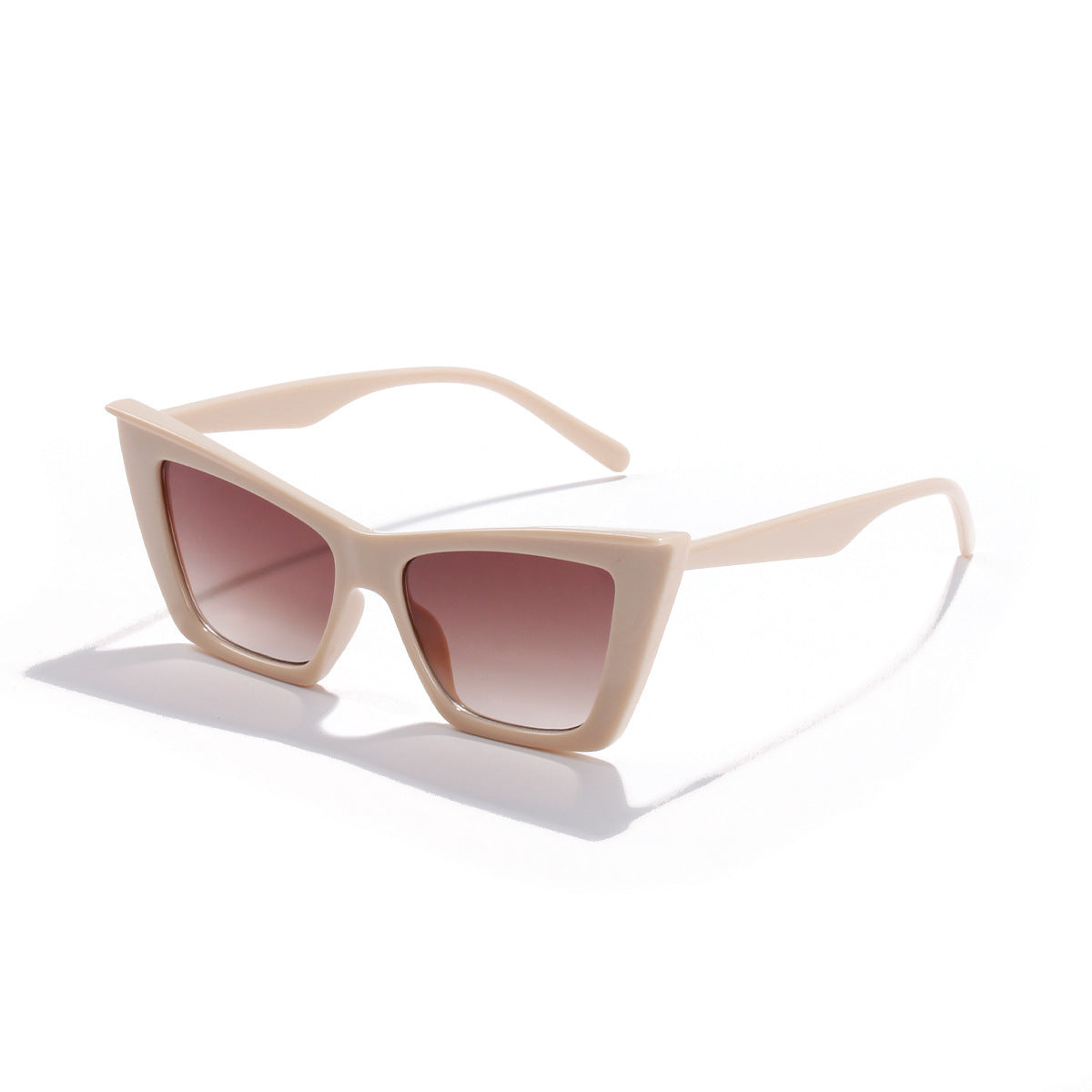 Triangle cat's eye glasses - KuzuSHOP