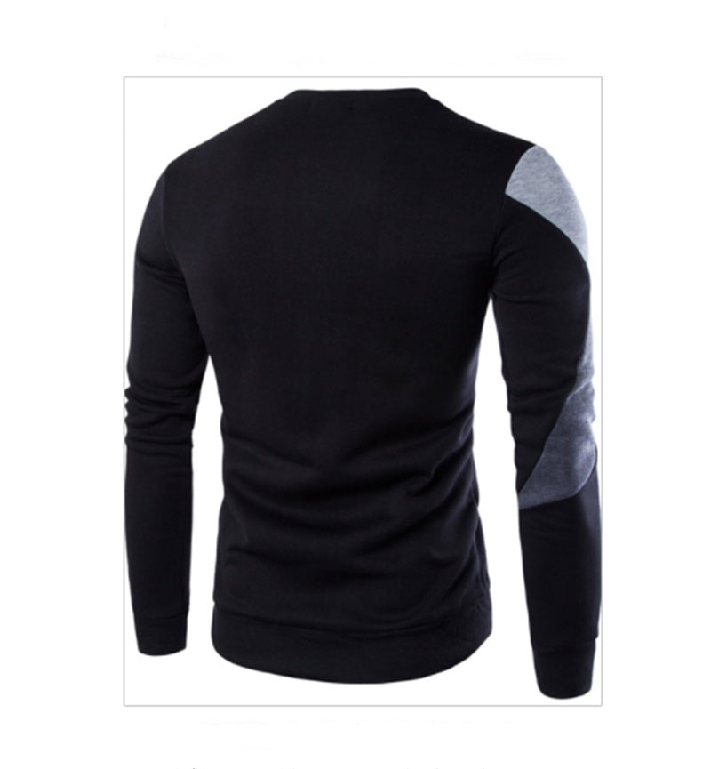 Sweaters Men New Fashion Printed Casual O-Neck Slim Cotton Knitted Mens Sweaters Pullovers Men Brand Clothing - KuzuSHOP