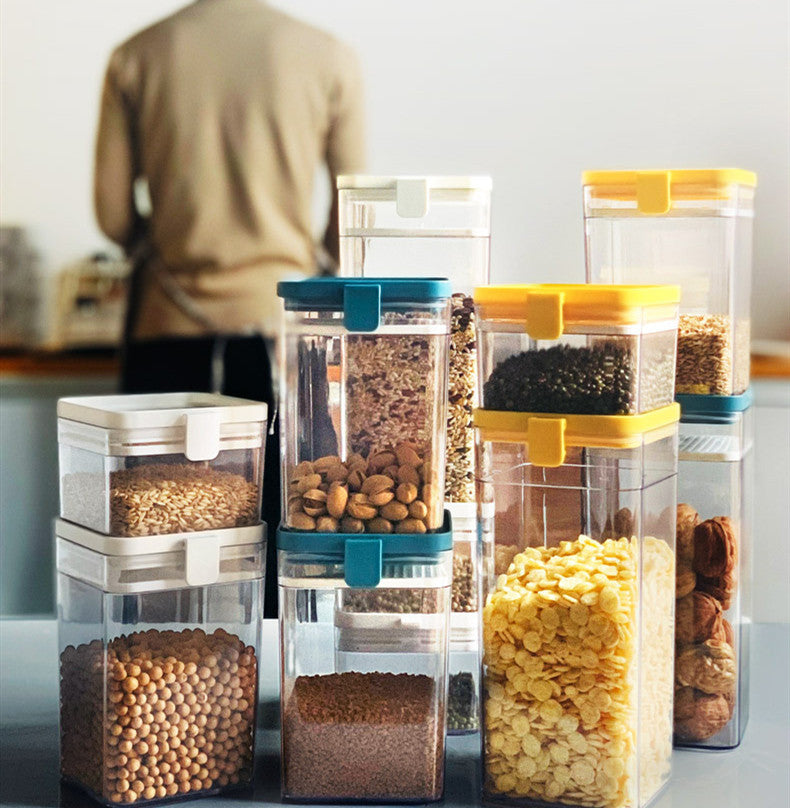 Household kitchen sealed jar storage box storage jar - KuzuSHOP