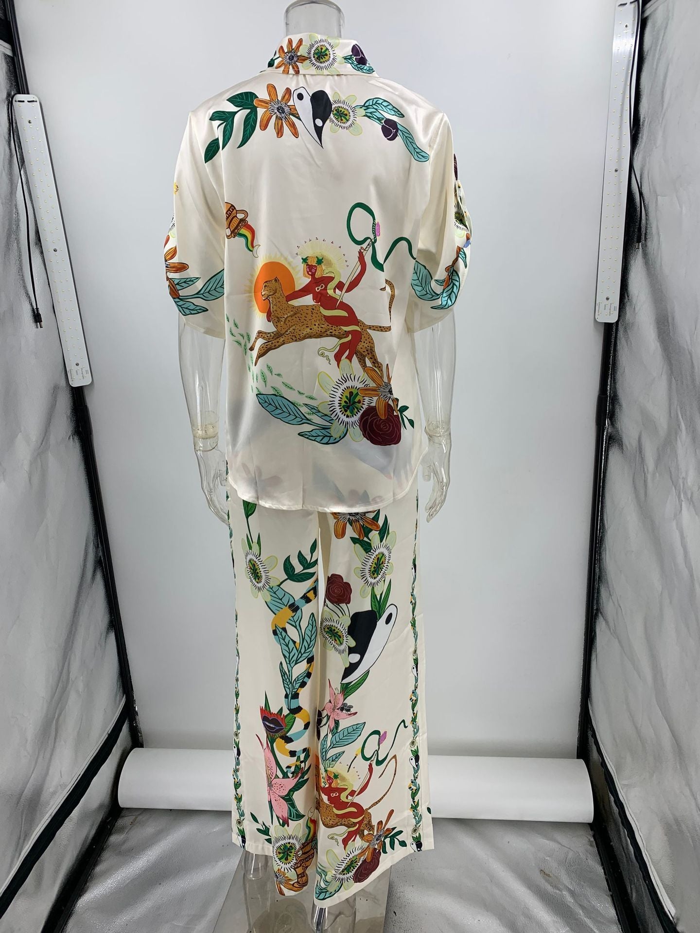 Shirt Trousers Casual Two-piece Suit - KuzuSHOP