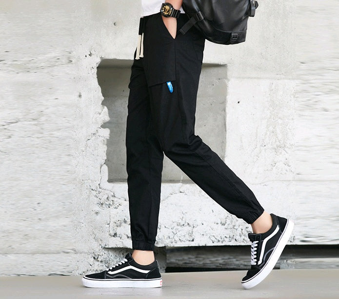 Sports pants, men's overalls, men's casual pants, Harlan nine pants, men's pants - KuzuSHOP