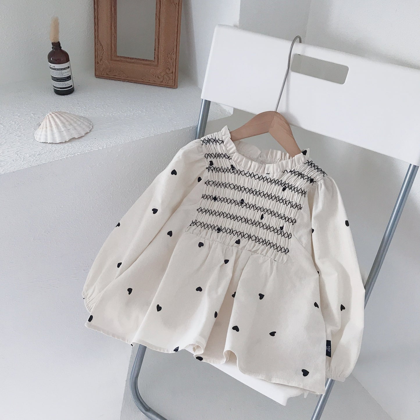 Girls Sweet Love Long-sleeved Shirt
