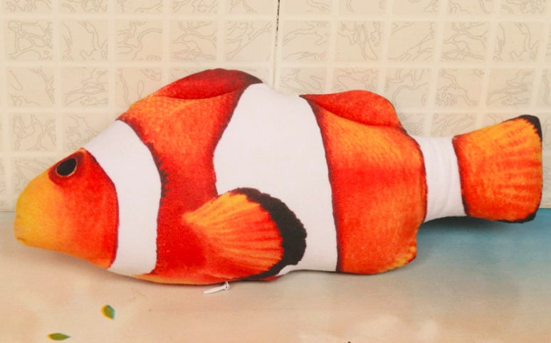 Without Cat Nip Version - Electric Jumping Fish Simulation Electric Fish Toy - KuzuSHOP