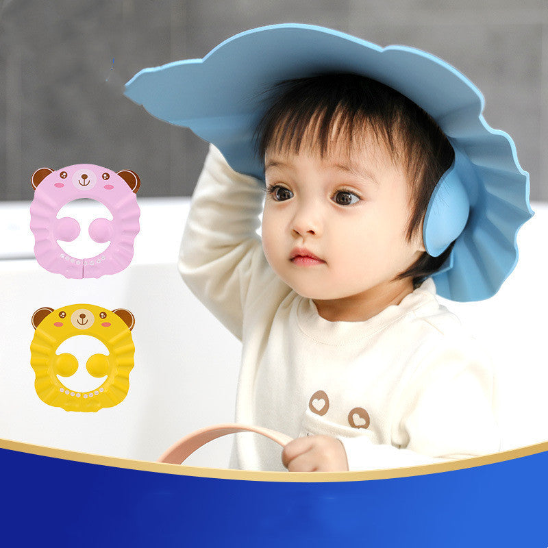 Baby Waterproof Ear Protection Shower Hat - KuzuSHOP