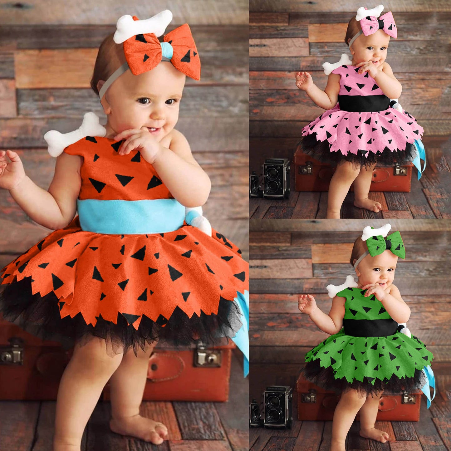 Girls Fashion Simple Halloween Mesh Costume Suit - KuzuSHOP