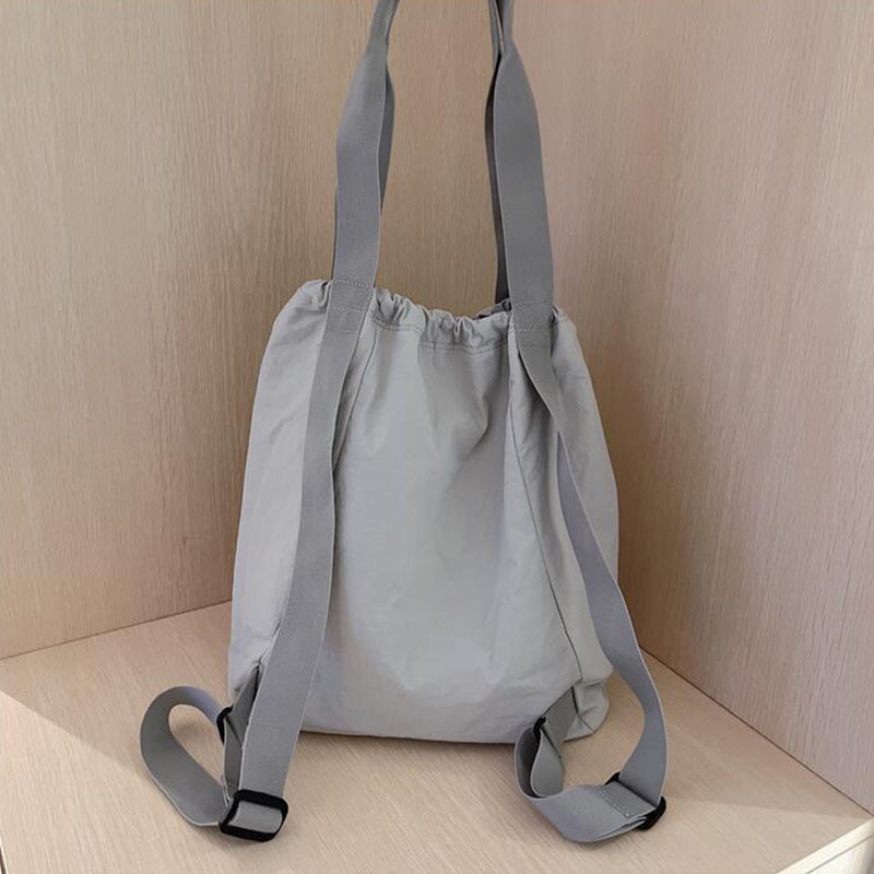 Waterproof Backpack With Drawstring Design Fashion Sports Fitness Yoga Backpack For Women Shoulder Bag Commuter Storage Handbag - KuzuSHOP