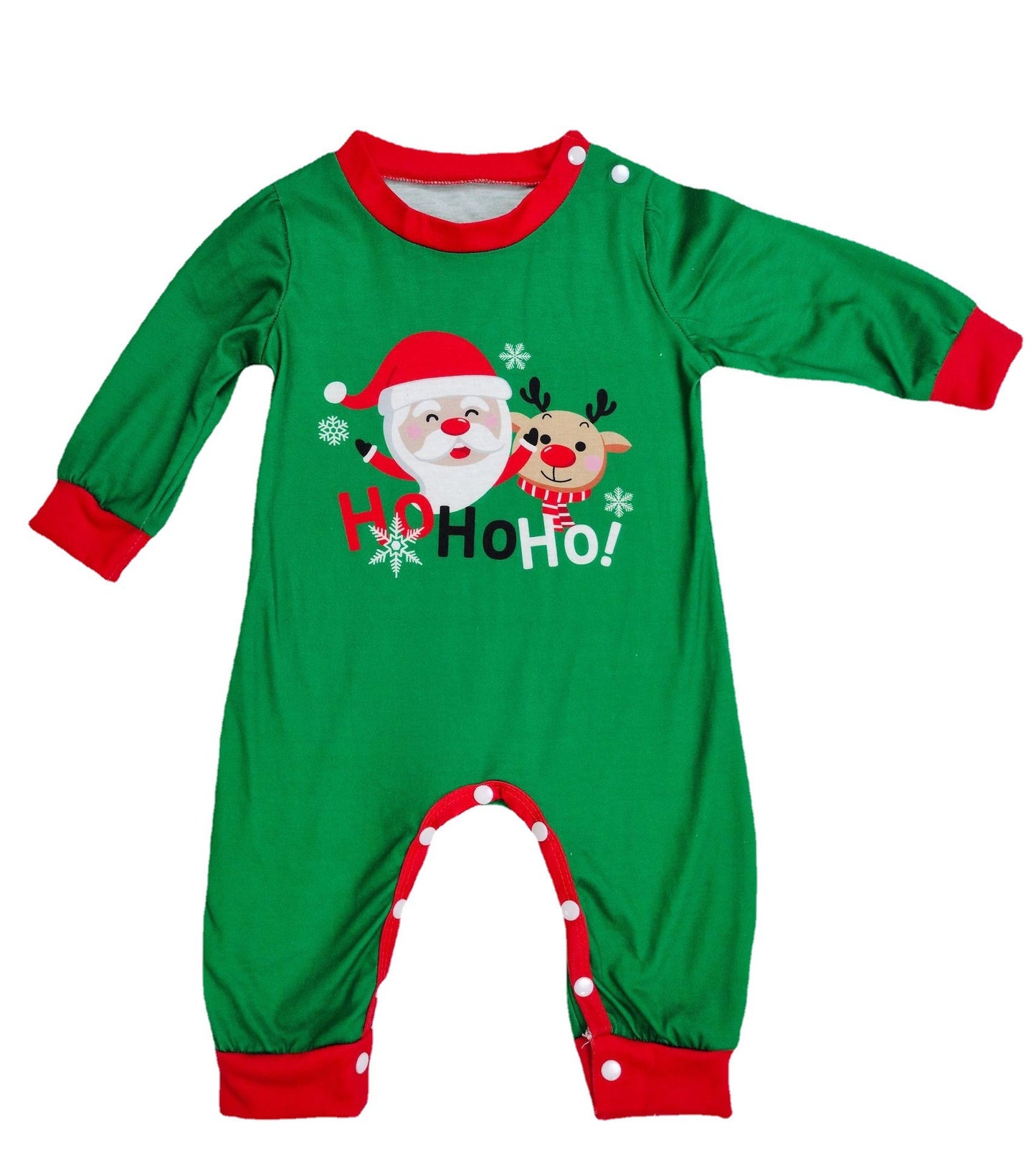Christmas Pajamas For Family Matching Family Christmas PJs Sets Santa Claus Printed Top Sleepwear - KuzuSHOP