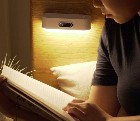 Magnetic Study Cabinet USB Rechargeable Stepless Dimming Dormitory LED Night Light - KuzuSHOP
