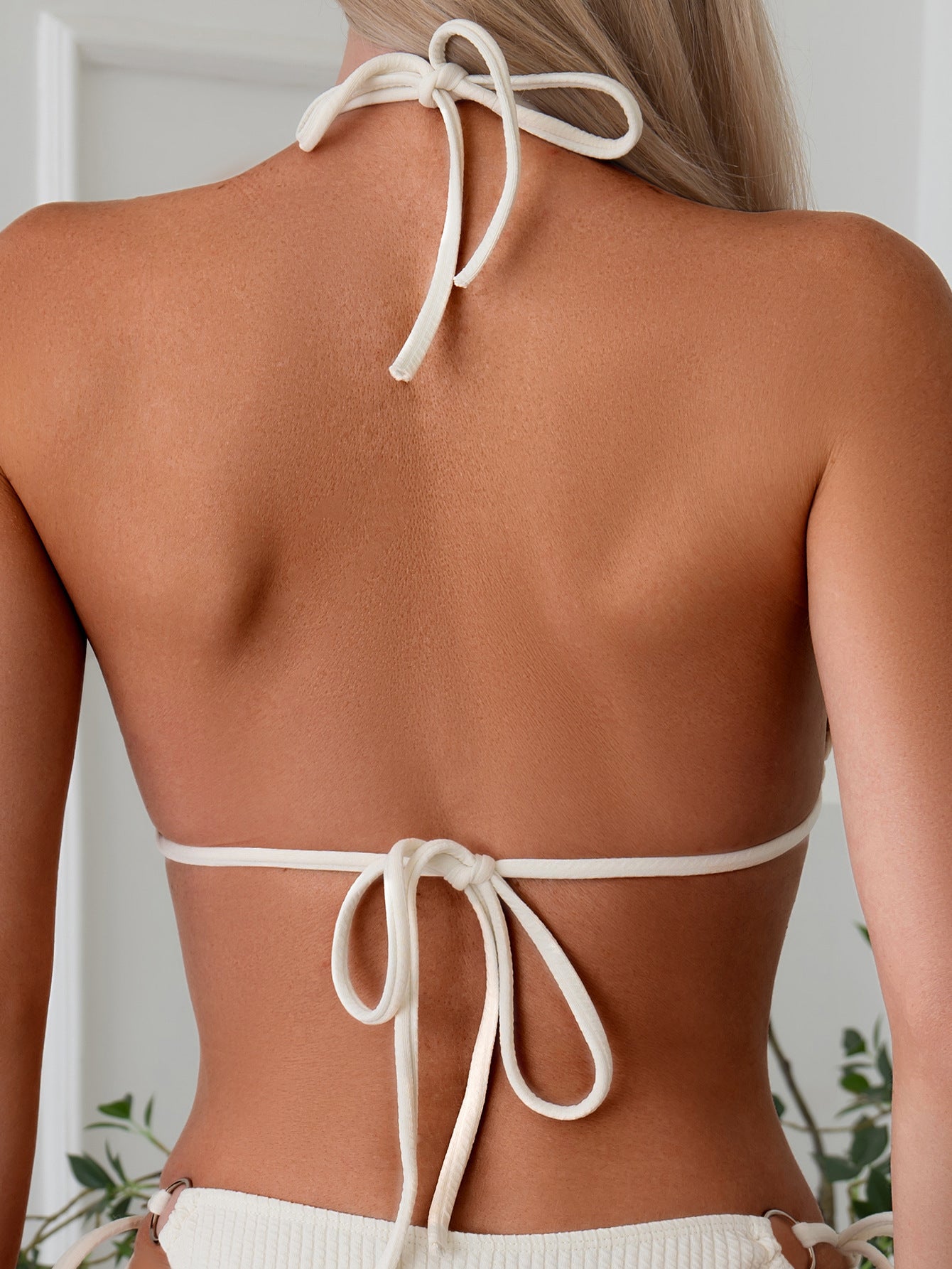 Sexy Bikini Set Summer Side Tie Thong Bandage Style Swimsuit Womens Clothing - KuzuSHOP