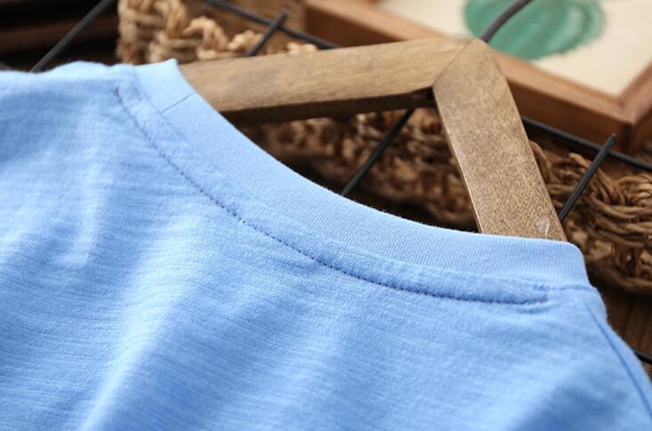 Fashion Simple Boy Half Sleeve Thin T-shirt - KuzuSHOP