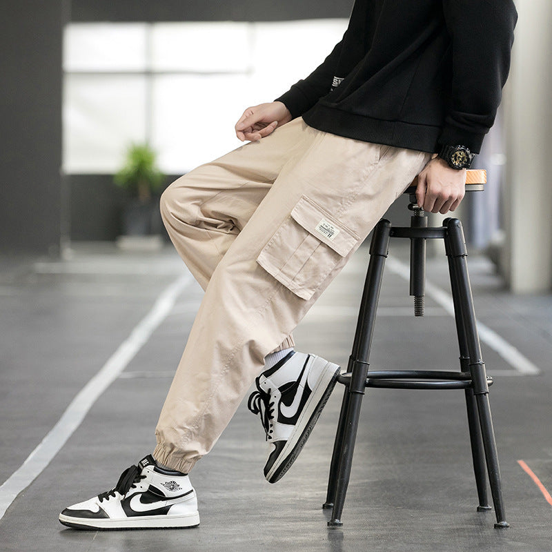 Cargo Pants Men Streetwear Joggers Casual Sweatpants Techwear Army Trousers - KuzuSHOP