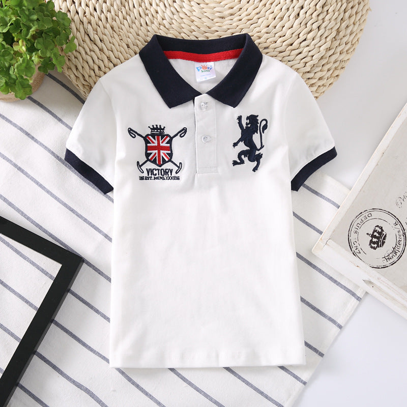 polo kids shirt boys - KuzuSHOP