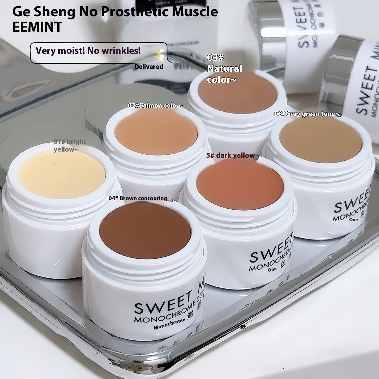 Easy To Make Up Brighten Face Repair Concealer