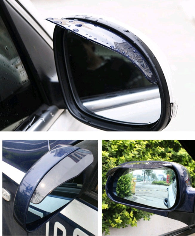 Car rain eyebrow, car rearview mirror rain eyebrow / rain visor / rain cover / rain visor - KuzuSHOP