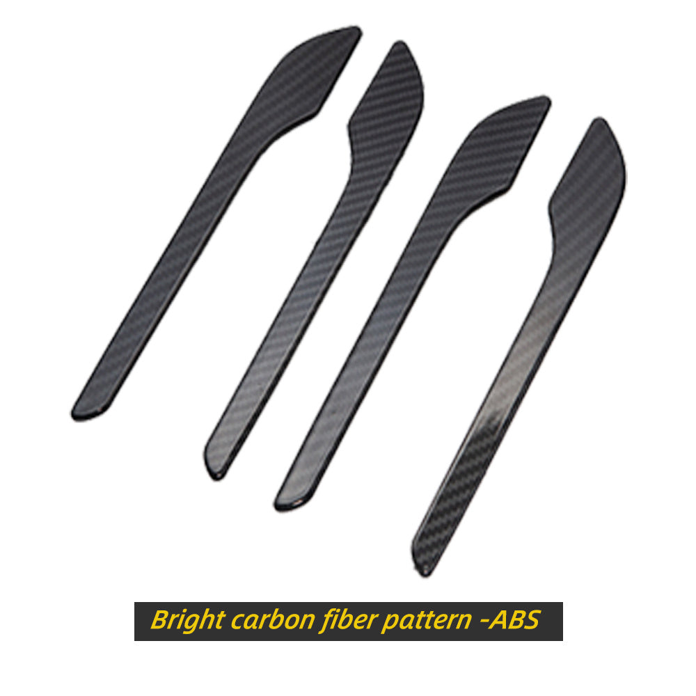 Car door handle decoration for tesla