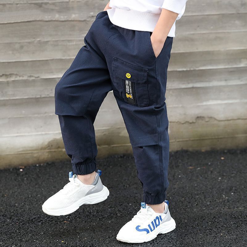 Boys' Casual Pants Spring And Autumn Decoration Body - KuzuSHOP