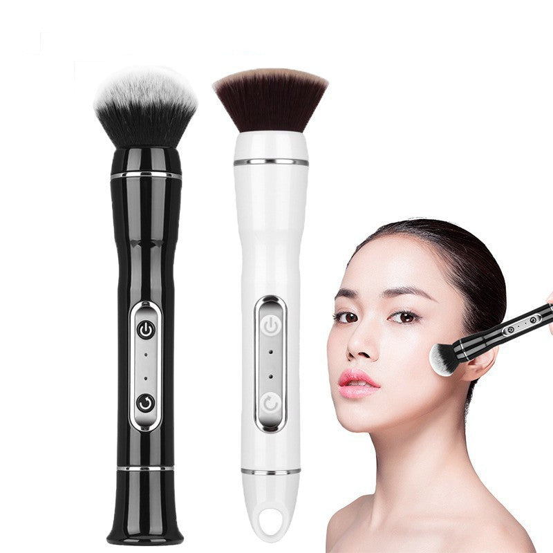 Electric makeup brush, automatic fiber hair foundation blush brush, multi-functional beauty tools - KuzuSHOP