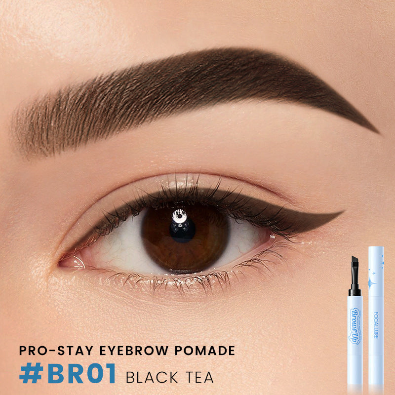 2 In 1 3D Eyebrow Gel Cream Eyeliner Pencil 3 Colors Waterproof Long-lasting Eyebrow Pomade Enhancers Makeup Cosmetics - KuzuSHOP