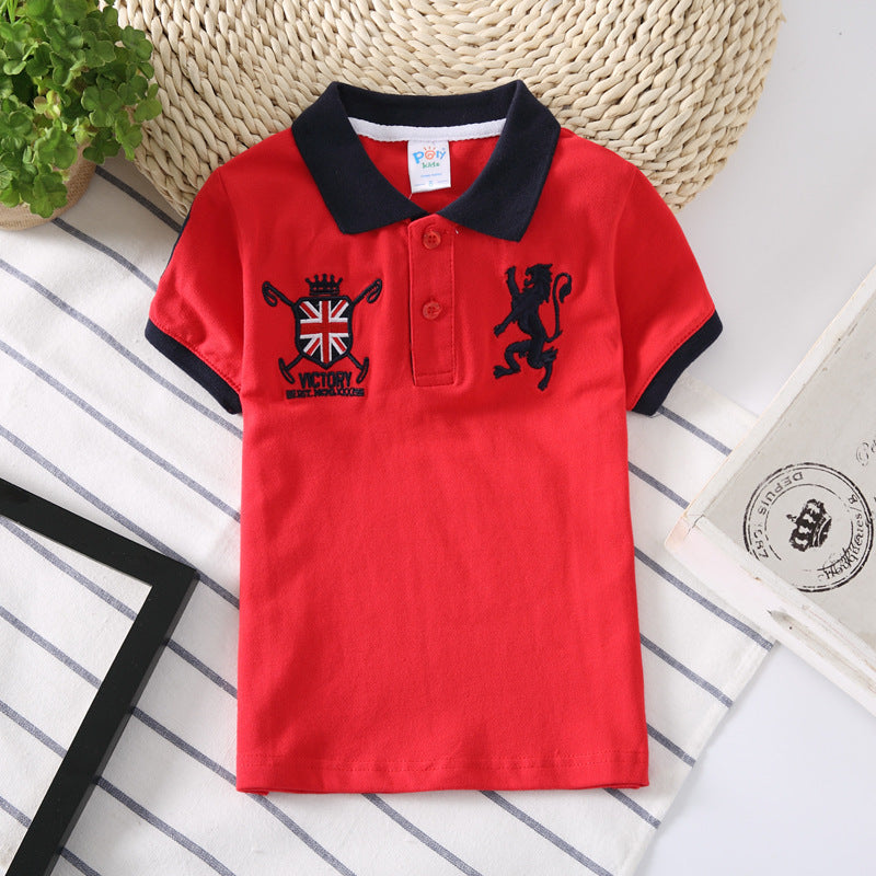 polo kids shirt boys - KuzuSHOP