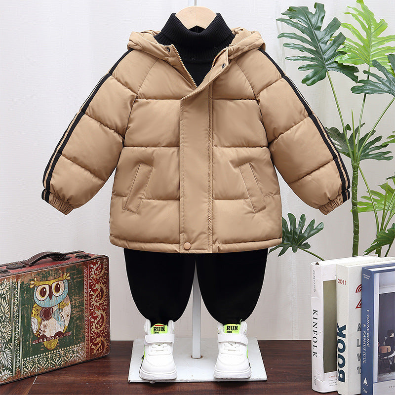 Children's Cotton Clothes Thickened Fall Winter Coat - KuzuSHOP