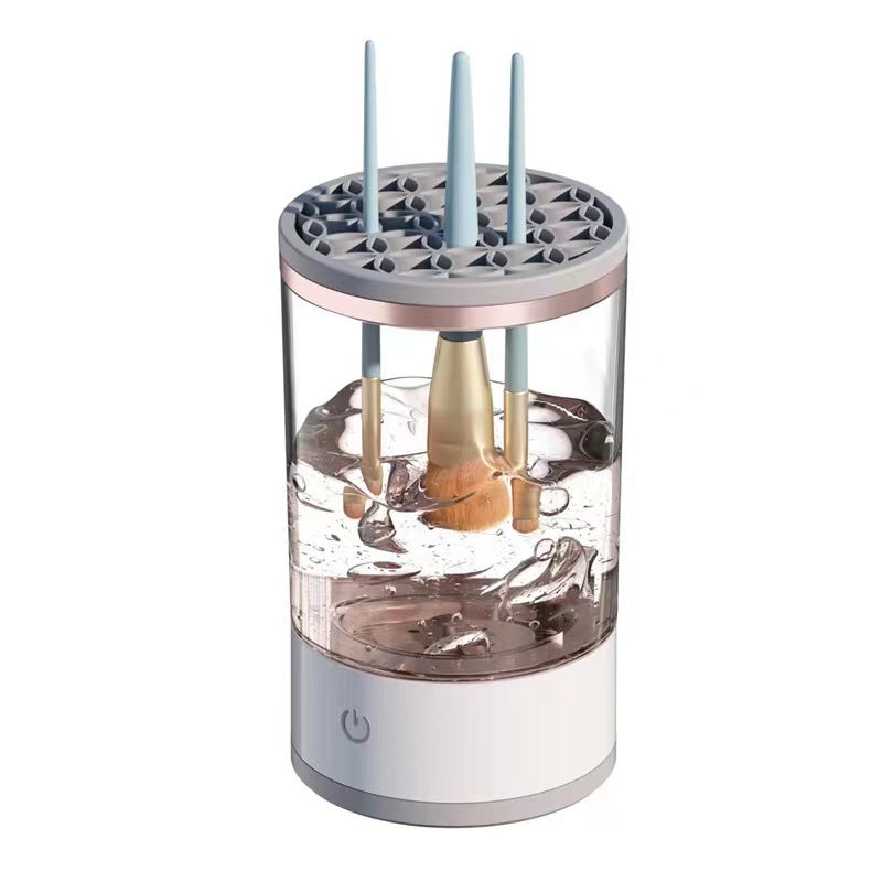 Women Eye Shadow Brush Cleaning Tool Portable Electric Makeup Brush Cleaner Machine With USB Charging Automatic Cosmetic Brush - KuzuSHOP