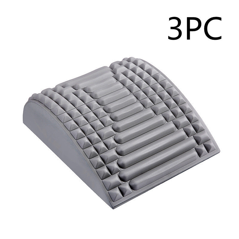 Back Stretcher Pillow Neck Lumbar Support Massager For Neck Waist Back Sciatica Herniated Disc Pain Relief Massage Relaxation - KuzuSHOP