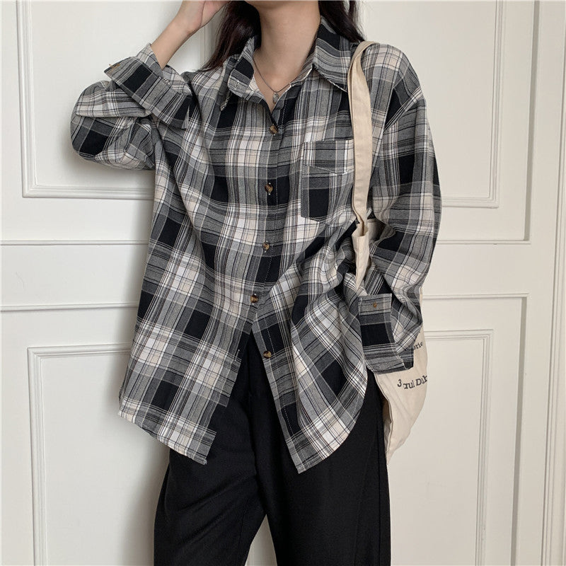 Women's Retro Loose Fashion Casual Top - KuzuSHOP